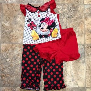 Toddler Girls Marching Set Pajamas